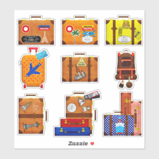 Luggage Sticker Set