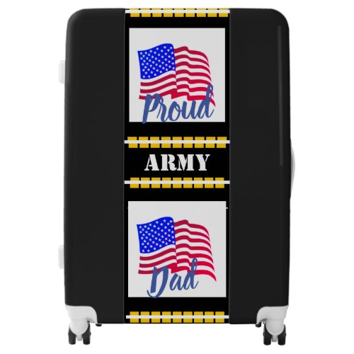 Luggage Suitcase Army Dad