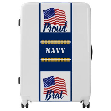 Luggage Suitcase (Navy Brat) Luggage Suitcase (Navy Brat)