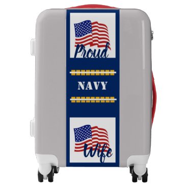 Luggage Suitcase (Navy Wife) Luggage Suitcase (Navy Wife)