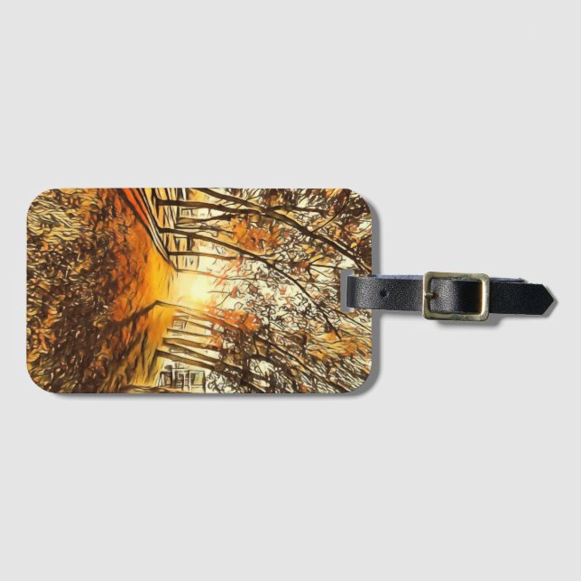 Luggage Tag (Front Horizontal)