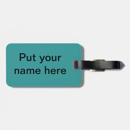 Luggage Tag Zazzle