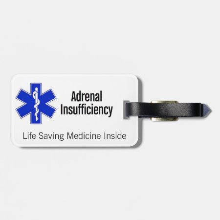 Luggage Tag: Ask Me About Life-saving Steroids Luggage Tag
