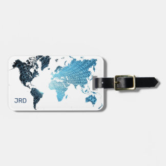 Luggage Tag_Binary Map Tag