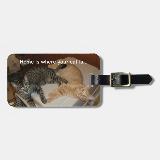Luggage Tag - Custom Photo (Front Horizontal)