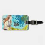 Luggage Tag Customize  Tranquil Waters Mermaid at Zazzle