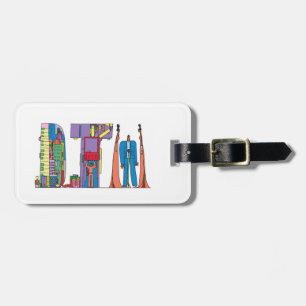 Luggage Tag DETROIT, MI (DTW)