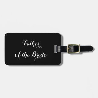 Luggage tag for Father of the Bride