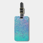 Luggage Tag Glitter Star Dust (Front Vertical)