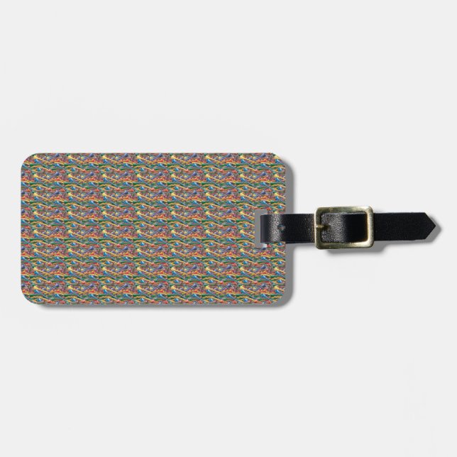 Luggage Tag/Golf Tee's Luggage Tag (Front Horizontal)
