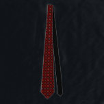 Luggage Tag Neck Tie<br><div class="desc">This is a Red flowers traditional Palestine Embroidery tatreez Pattern design For Palestinians, Palestine lovers Pro-Palestinian, or, everyone who supports freedom and justice and fights injustice. To all supporters of the just Palestinian cause. Rise and support the liberation of Palestine and Gaza and the establishment of peace in Jerusalem. Designed...</div>