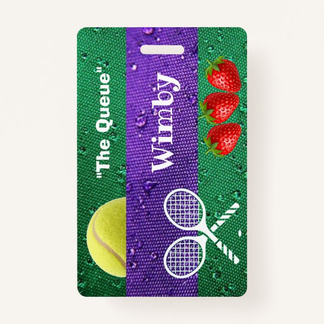 Luggage Tag or Badge (Front)