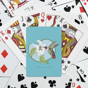 Luggage Tag Poker Cards