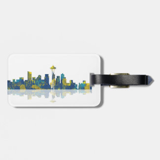 Luggage Tag - Seattle Skyline