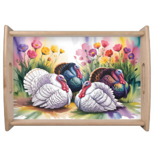 Luggage Tag Serving Tray