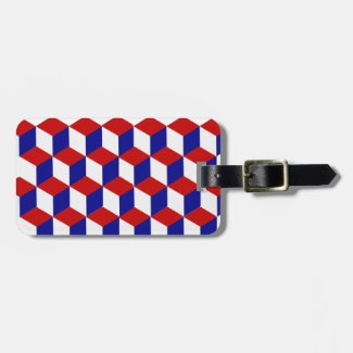 Luggage tag - Three dimensional illusion