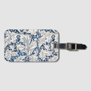 LUGGAGE TAG : WILLIAM MORRIS : WALLFLOWER