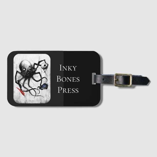 Luggage tag with card slot (Front Horizontal)