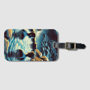 Luggage Tag - Young men in onsen