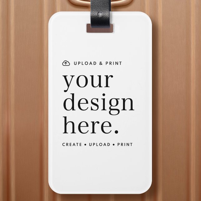 Luggage Tag Your Design Upload (Versatile luggage tags for business travel, destination weddings, everyday travel, gifting & more!)