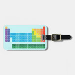 periodic  table  of  elements  Luggage Tags