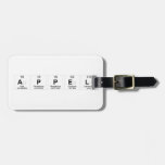 Appel  Luggage Tags