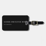 Xavier and Oliver   Luggage Tags