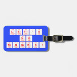 Let's
 GO
 Rangers!  Luggage Tags