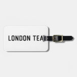 london tea  Luggage Tags