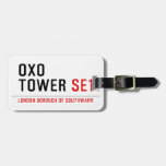 oxo tower  Luggage Tags