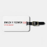 Bwlch Y Fedwen  Luggage Tags