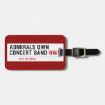ADMIRALS OWN  CONCERT BAND  Luggage Tags
