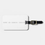 General and Inorganic Chemistry  Luggage Tags