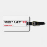 Street Party  Luggage Tags