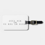 Keep Calm 
 and
 do Math and Science  Luggage Tags