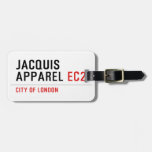 jacquis apparel  Luggage Tags