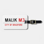 Malik  Luggage Tags