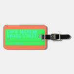 Capri Mickens  Swagg Street  Luggage Tags