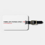 panna love patrick street   Luggage Tags