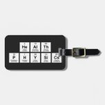 Health
 Physics  Luggage Tags