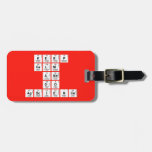 KEEP
 CALM
 AND
 DO
 AGSCIENCE  Luggage Tags