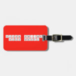Cristina Fernández
 Hugo Gamaza  Luggage Tags