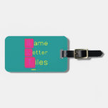 Game
 Letter
 Tiles  Luggage Tags