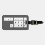 Periodic
 Table
 Writer  Luggage Tags