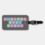 Periodic
 Table
 Writer  Luggage Tags