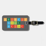 Periodic
 Table
 Writer  Luggage Tags