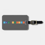 Tabela periodica  Luggage Tags