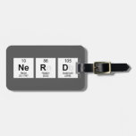 nerd  Luggage Tags