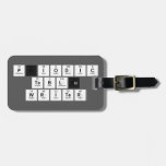 Periodic
 Table
 Writer  Luggage Tags