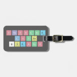 Stephanie 
 Loves
 Quentin  Luggage Tags